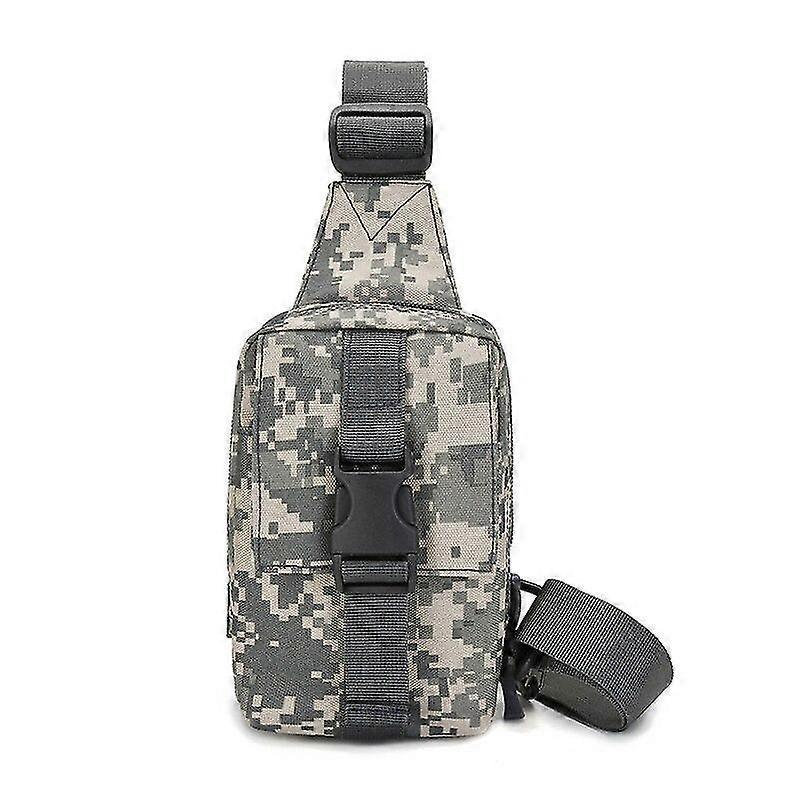 Tactical Chest Bag Military Trekking Pack Edc Sports Bag Shoulder Bag Crossbody Pack Assault Pouch For Hiking Cycling Campinga
