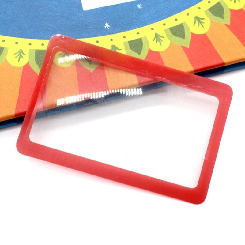 Plastic Magnifier Card With 3x Power For Identifying Small Parts In Electronics And Craft Projects Circuit Board Work