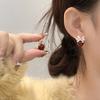 Rich and Valuable Gold and Silver Jewelry - Butterfly Knot Pearl Zircon Earrings for Women - Light Luxury High-Class Style Versatile Earrings