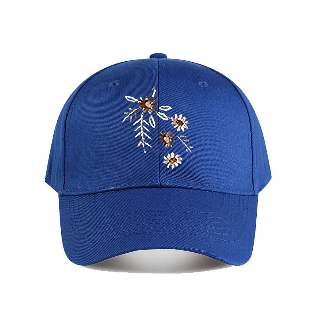 Rustic Metal Flower Wall Decor Baseball Cap Fashion Unisex Sunhat Womens Outdoor Sports Snapback Cap