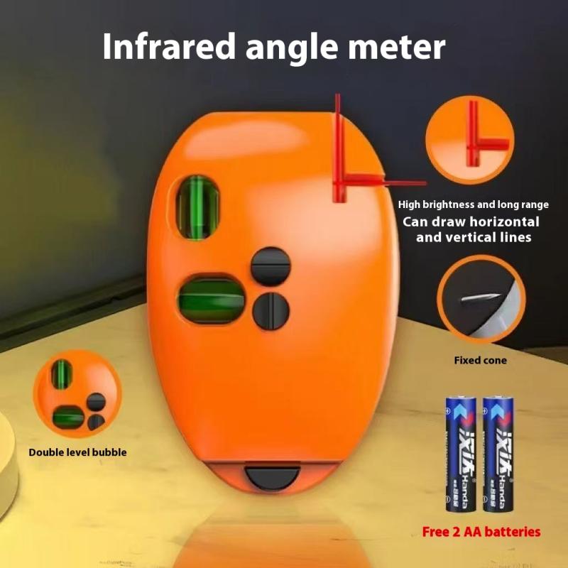 

2 Линии Лазерные Уровни Вертикальный Лазерный Уровень Инфракрасный Горизонтальный Линия 90 Градусов Угол Выравнивание 20М Большая Дальность Инструмент для Выравнивания оранжевый