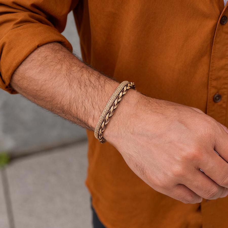 4 Colors Men Leather Bracelet High Quality 4mm String Wrap Braslet Bangle Street Leisure Versatile Accessories Handmade Pulseras