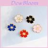 Creative Cartoon Cherry Blossom Alloy Brooch Unique Floral Pin For Men And Women In Vibrant Colors Perfect For Fashionable Accessories