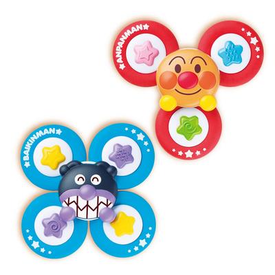 JOYPALETTE Anpanman Improve Your Concentration with This Fun and Engaging Petakuru Brain Training Spinner - Set!