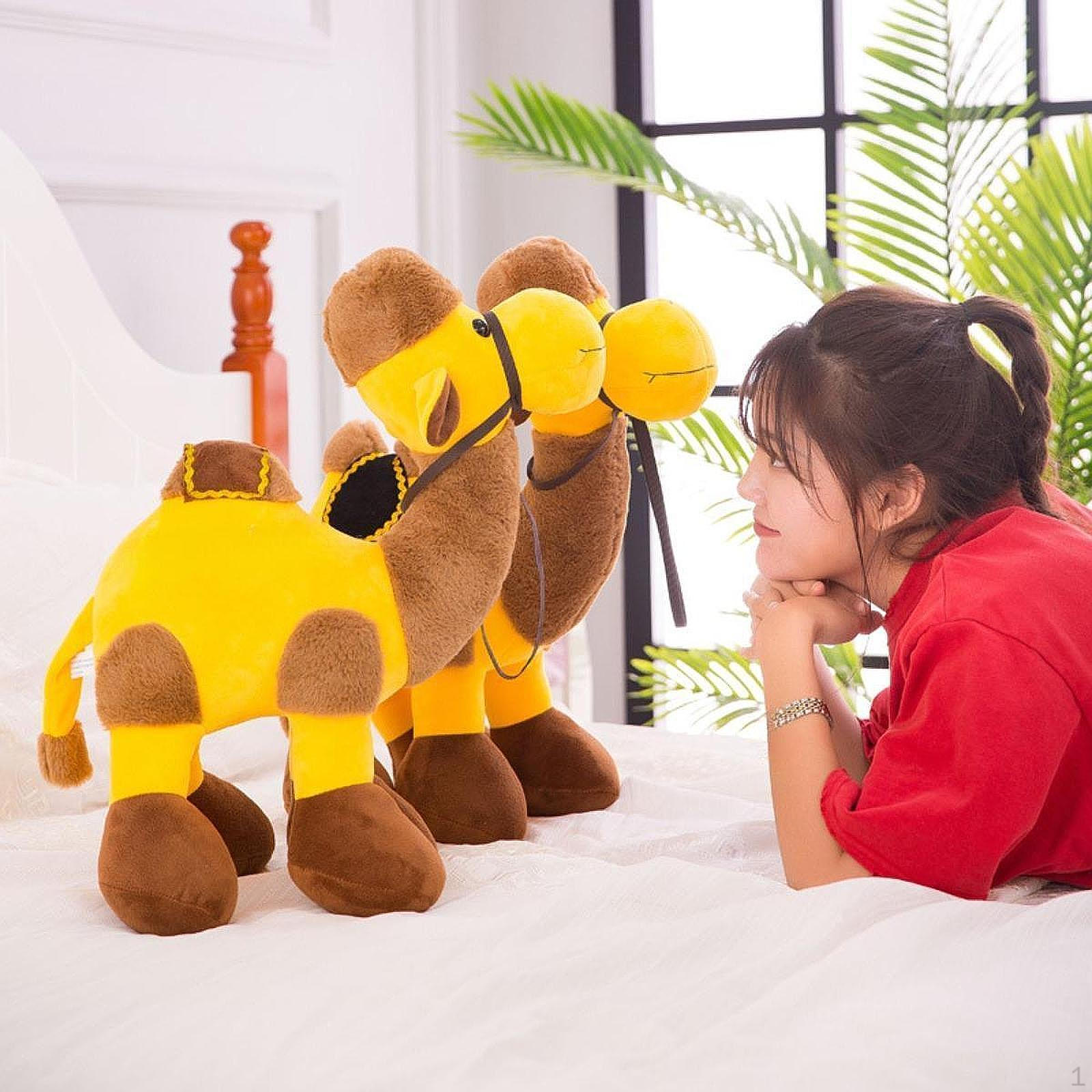 

Верблюд плюшевая игрушка кукла животное обнимашка для взрослых детей малышей 30cm