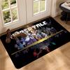 Felpudo Juego U-Undertale Habitación Infantil Decoración Dormitorio Balcón Felpudo Antideslizante Felpudo Sala de Estar Alfombra de Área