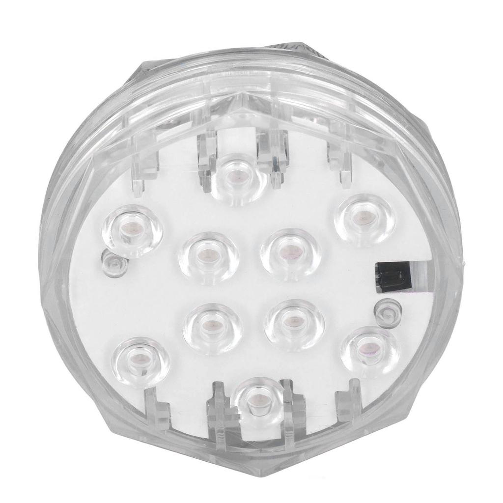 RGB Underwater Spot Light with Remote Control Submersible LED Light IP68 Waterproof for Aquarium
