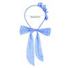Headband With Lace Silk Scarf Cute Hairband For Girls Korean Hair Accessories Bow Headband