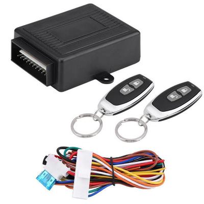 12V Car Keyless Entry System with Remote Trunk Adapter