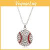 Trendy Alloy Pendant Chain Featuring Water Drop Shape For Both Genders