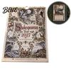 Classical Literature Aesthetic Organizer 2027 Wall Calendar Vintage Illustrated Hanging Calendar with 12 Plays Through Romance Collectible