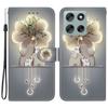 For Motorola Moto G56 5G Case Pattern Printing Anti-Drop Leather Flip Wallet Phone Cover with Lanyard