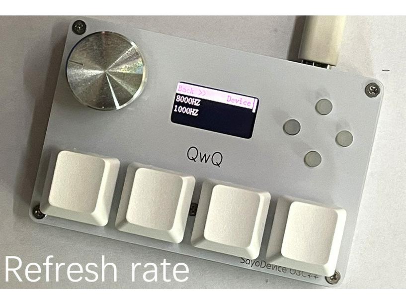 Customizable Magnetic Axis Gaming Keyboard with Knob