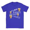 I Like Whiskey And Maybe 3 People Tshirt Unisexs Streetwear Tshirts Summer Crewneck Fashion Tee Shirt Loose Big Size Tops