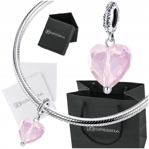 Heart Charms 925 Beads Pendant Heart Hanging