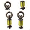 2 Pieces Eye Bolt Roof Rack T Bolts Heavy Duty Stainless Steel for Ropes Anchoring Hooks