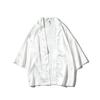 Men Kimono Cardigan Suit Summer Kimono Cardigan+loose Trousers 2 Piece Set