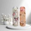 780ML 3D Printed Water Bottle with Butterfly Print Sports Water Bottle | Leak-Proof Flip Lid All-Over Design Gym Cup,PVC-Free