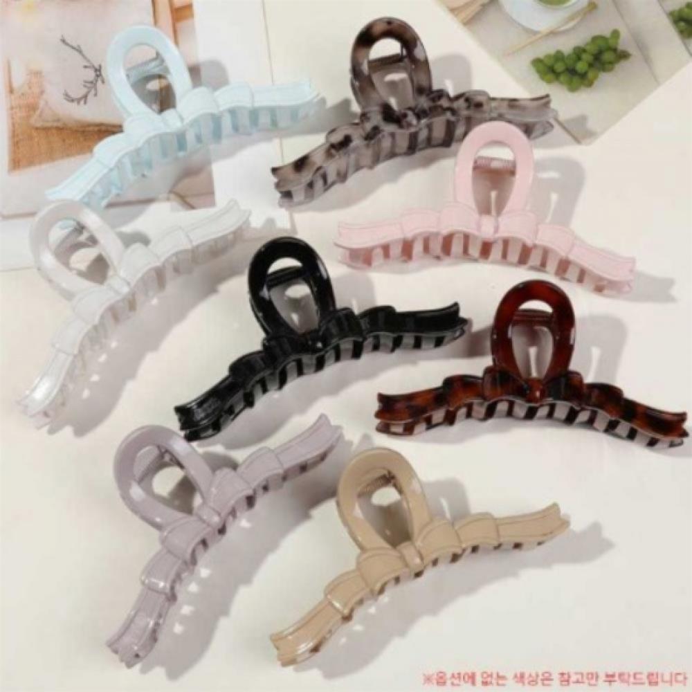 New Arrivals Open Run Women Classic Large Ribbon Hair Clip