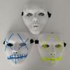Auffällige Halloween Gruselmaske Cosplay mit LED-Lichtern für unvergessliche Kostümpartys