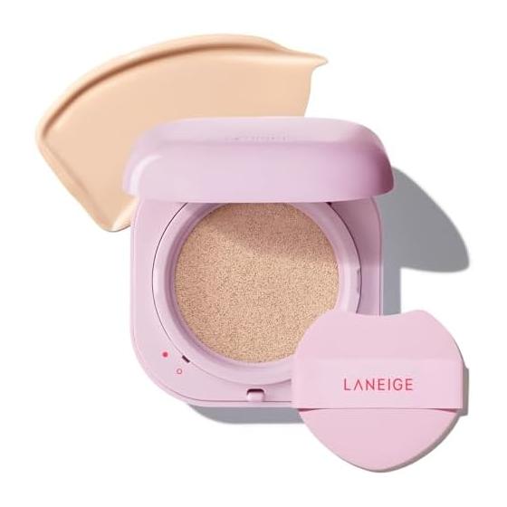 Laneige Neo Cushion The Glow 21C Cool Beige Foundation Cushion Foundation Semi-Matte Sunscreen Korean Cosmetics