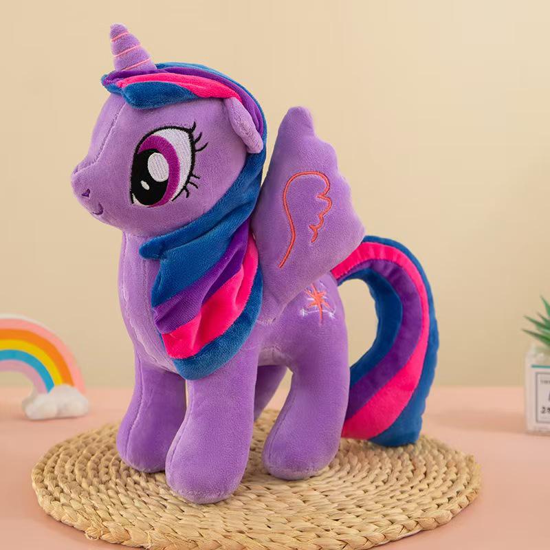 Trendy Internet Celebrity Pony Plush Doll Pillow - Cute Rag Doll Gift for Girls