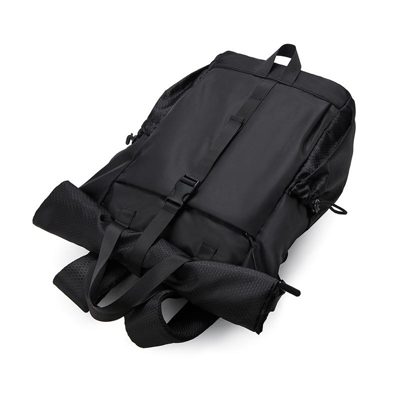 Contrast Color Backpack Men's Backpack Large Capacity Schoolbag for Students