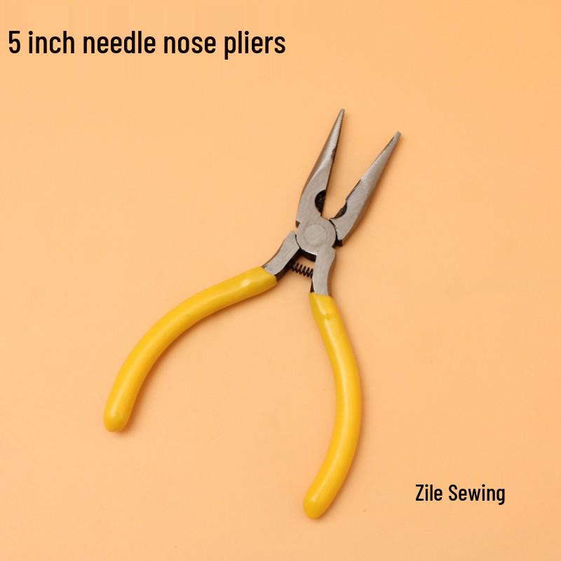 5  American Style Needle-Nose Pliers: DIY Handmade Mini Wire Cutter Tool for Household Use