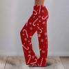 Women's Printed Wide Leg Pants Casual Relaxed Fit for Everyday Wear