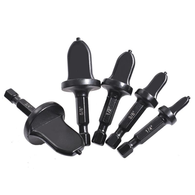 Copper pipe expansion drill bit set 1/4 inch air conditioner refrigerator copper pipe special installation tool pipe expander
