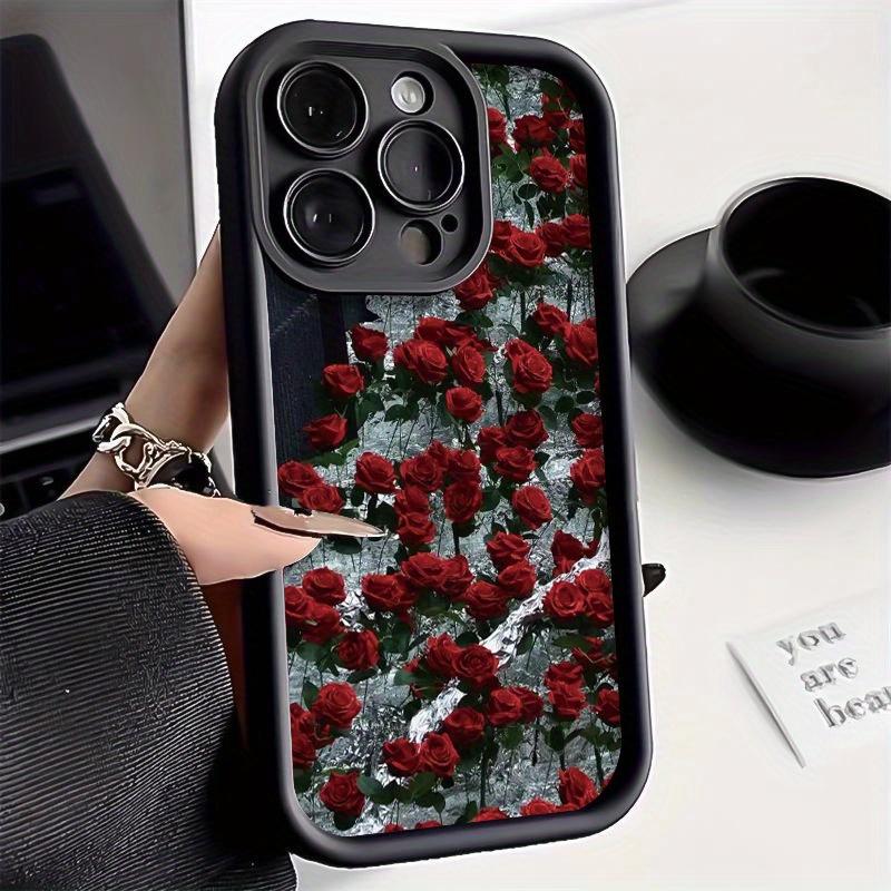 Glacier Rose Creative Phone Case Is Suitable for iPhone 17 16 15 14 13 12 11 Pro/Max/Plus Anti Drop and Shockproof Back Cover