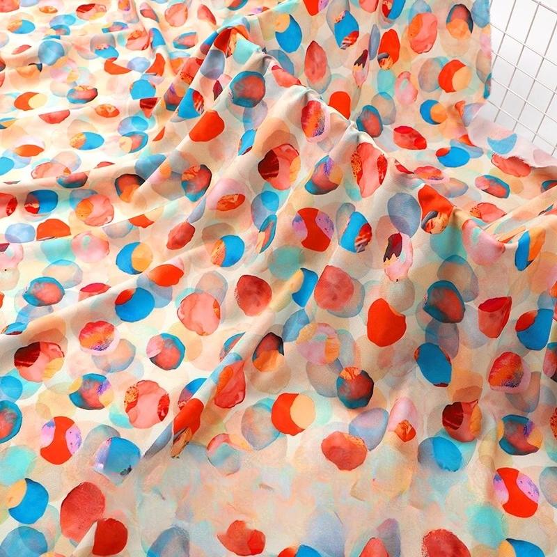 Wide 143cm Summer Cotton Fabric for DIY Sewing Children's Pajamas Clothes Cheongsam Super Soft Floral Cartoon Fabric