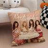 P-Pretty Little L-Liars tv Pillow Case Anti-dustmite Pillowcase Invisible zipper silky short plush Sofa cushion cover