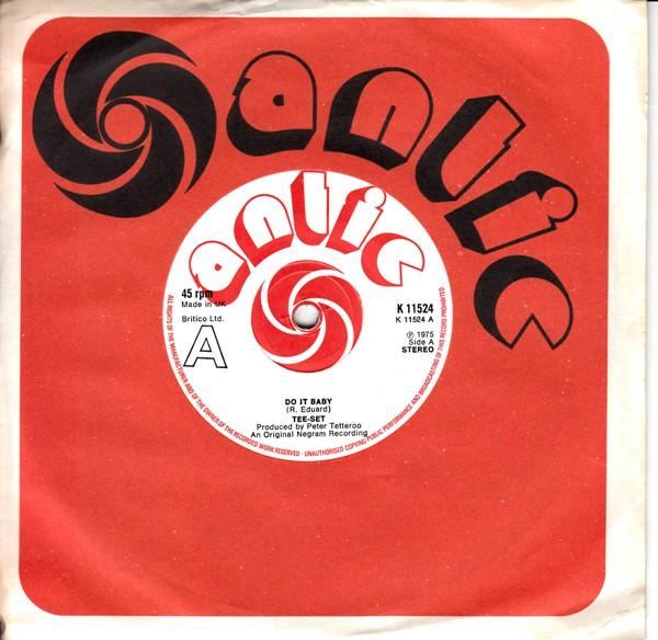 

7inch Record TEESET Do It Baby K11524 Antic 1975 UK Pop Used