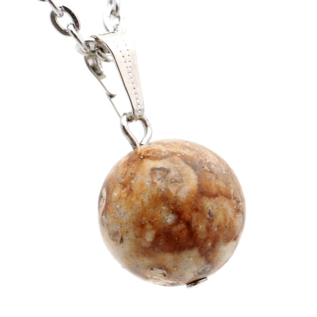 Pedra Medicinal Himekawa Feita em Niigata Pedra Famosa Poder Natural Feito no Japão [PEDRA DOURADA] Pingente, Itoigawa, Prefeitura, Japão, Colar, Pedra,