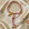 Chinese handgeweven kleurrijke handtouw armband, verborgen wind handtouw decoratief cadeau, Lanyard armband haar