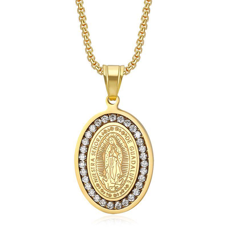 European and American Jewelry Gold-plated Zircon Pendant Necklace 2026 60CM