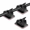 Winder Self-Adhesive Cord Fasteners Organizer Clamps Management Wire Holder Mounts Clip Cable Clips