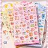 Nekoni 3D Cute Stickers Cartoon Animal Puff Sticker Diy Stickers For Scrapbooks Planner Journals Laptops Phone Case Decoration
