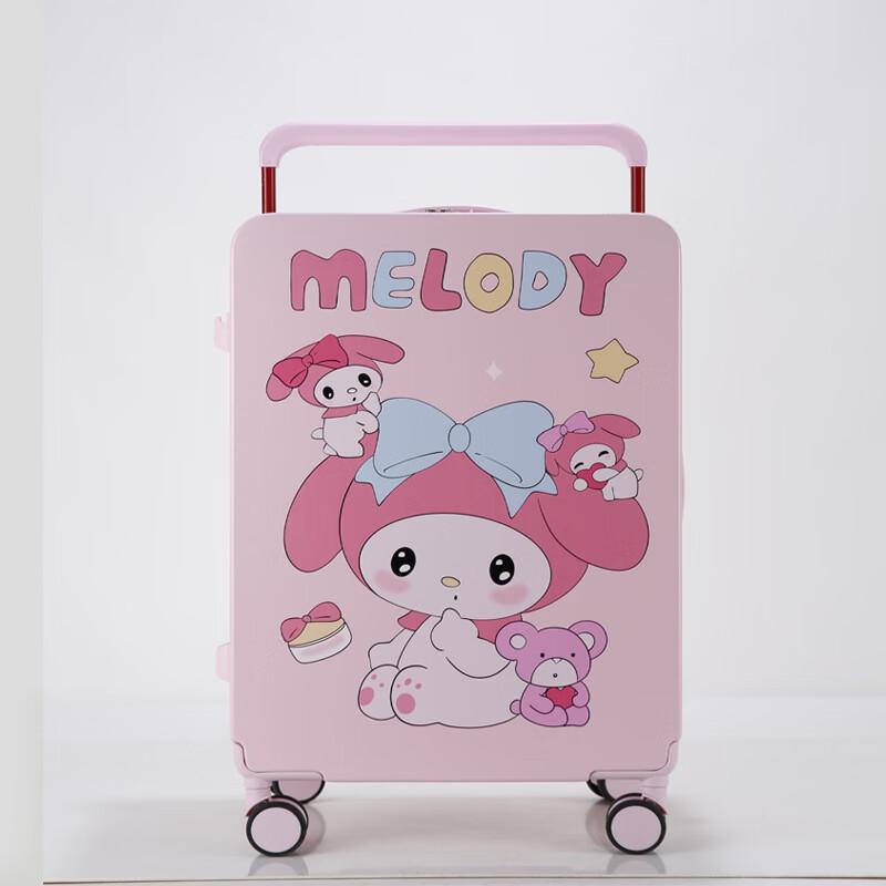 OEING Stylish Large Capacity Wide Handle Carry-on Suitcase