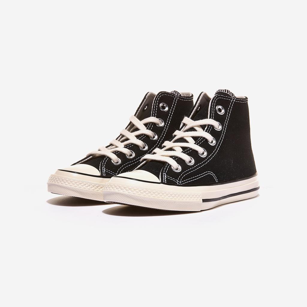 Converse Kids' Vintage Canvas Black High Top [368983C-BLACK/BLACK/EGRET]