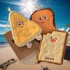 Cheese Coral Velvet Hand Wipes Cute Soft Absorbent Towel Kitchen Bathroom Bread Toast Slices Cookie Doughnut Hand Wipes