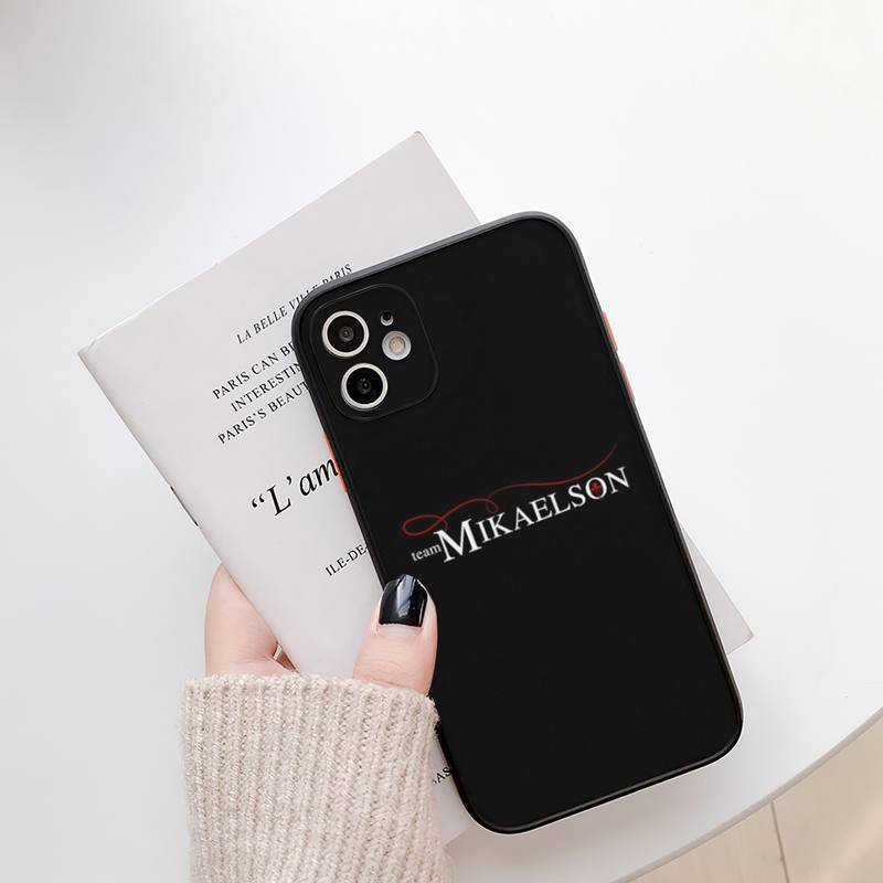 Mikaelson Family Phone Case For iPhone 13 14 12 Mini 11 Pro XS Max X XR 7 8 Plus Translucent Matte Cover