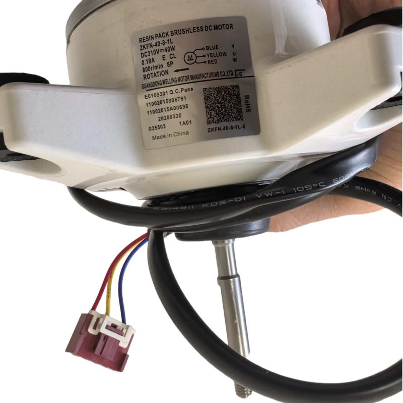 New Original DC310V 40W 0.18A 800r/min 8P Air Conditioning Fan Motor for Kaisai Air Conditioner Replacement