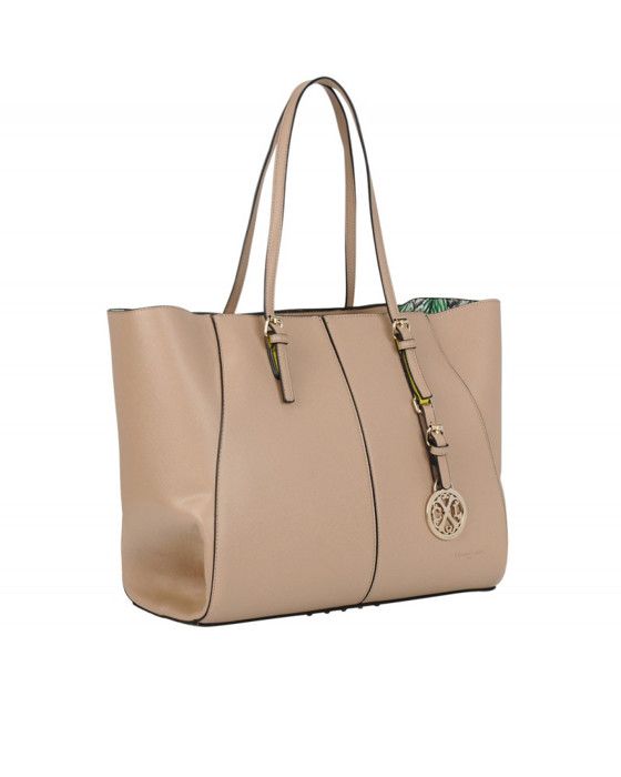 Sac Cabas Christian Lacroix Plaza 3 Amazonie Beige