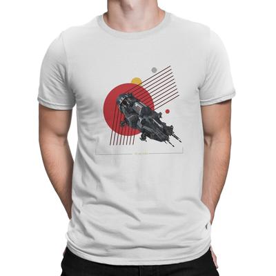 The Expanse Space SciFi Rocinante Ship Space Apparel T Shirt Vintage Punk Mens Tshirt ONeck Men Clothing
