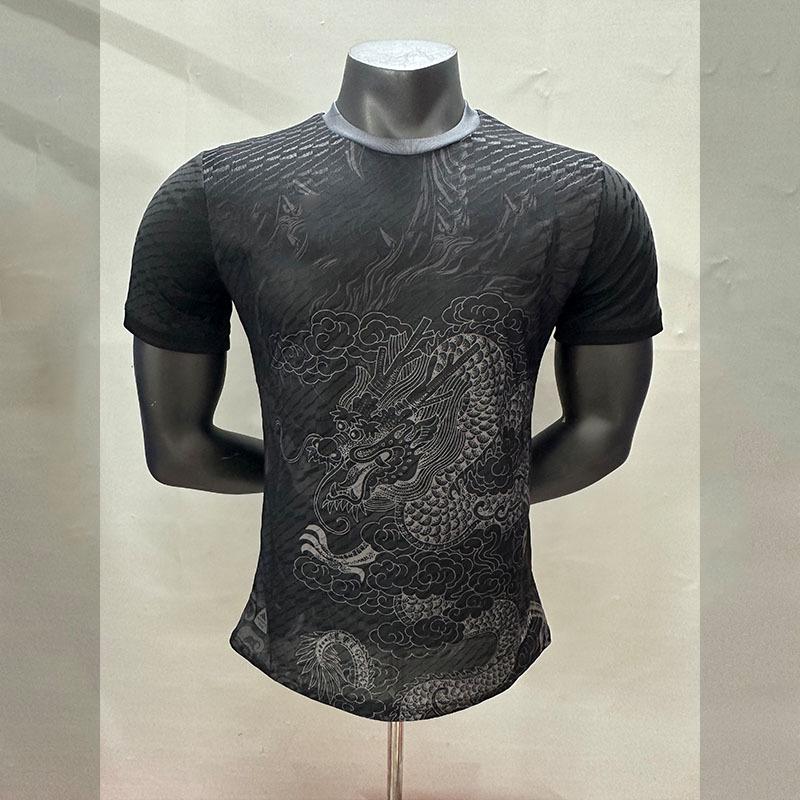 Real Madrid 26-Player Black Dragon Football Jersey - World Cup Edition