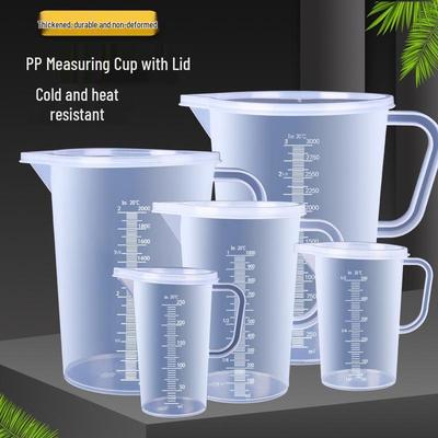 Large Capacity 5000ml Food-Grade Plastic Measuring Cup with Scale for Kitchen and Baking Use