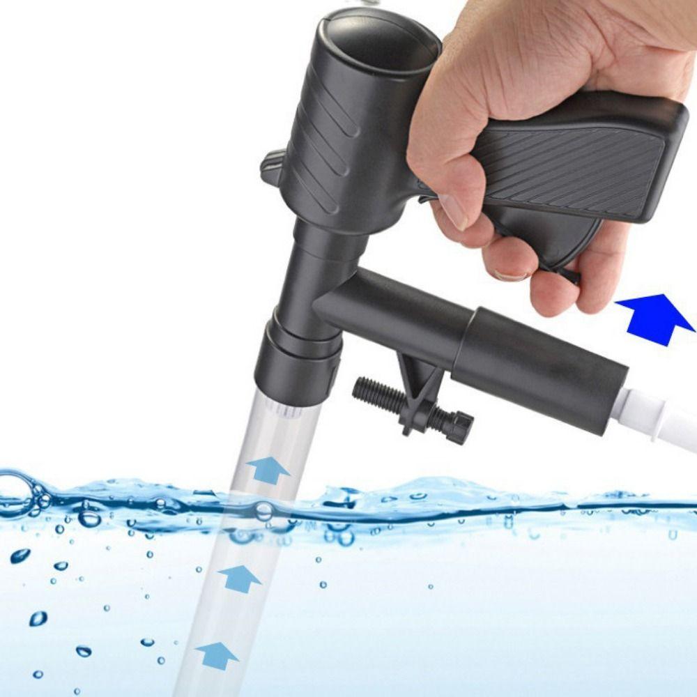 Removable Aquarium Gravel Cleaner Plastic Water Flow Sand Cleaner  for Cleaning