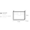 Coach Skinny Id Case 11 Hanging Zipper Storage Coated Canvas And Leather Card Holder Mini Women Accessories Red Brown 88208-IMRVQ